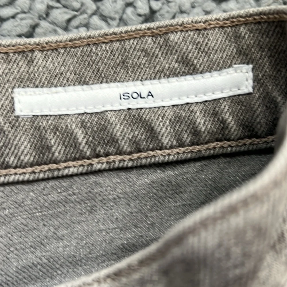 NWT Citizens of Humanity Isola Straight Crop Quartz Grey - Picture 6 of 9